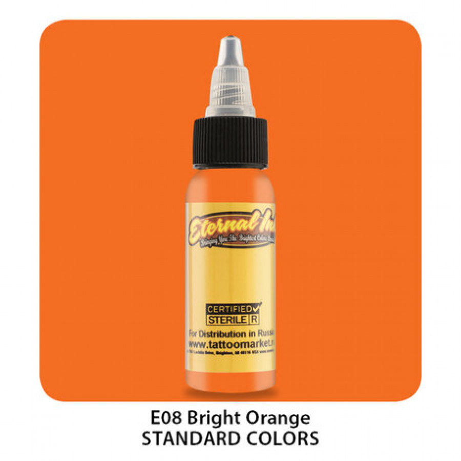 Тату краска Eternal Bright Orange