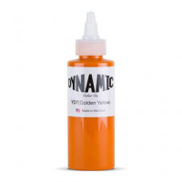 Тату краска Dynamic Colors Golden Yellow - 120 мл темно-желтый