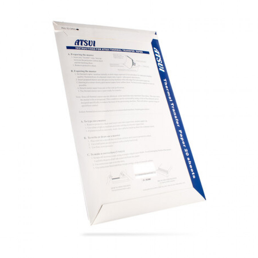 Трансферная тату бумага Atsui Thermal Transfer Paper (20 шт)