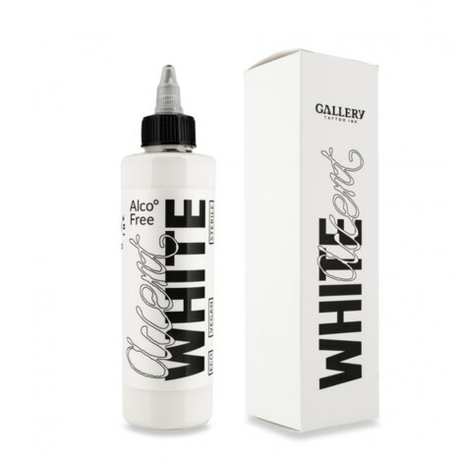 Тату краска Gallery ink Accent White (белый для акцента цвет)