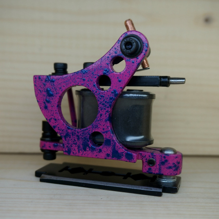 Контурная тату машинка Medium Liner Purple-Blue